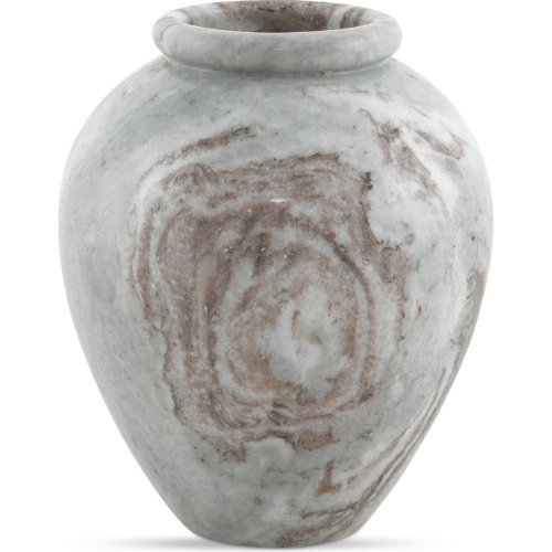 Didion Decorative Vase in Brown Torrento Marble
