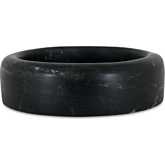 Anais Catchall Decorative Tray in Black Marble