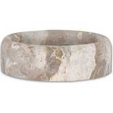 Anais Catchall Decorative Tray in Panther Beige Marble