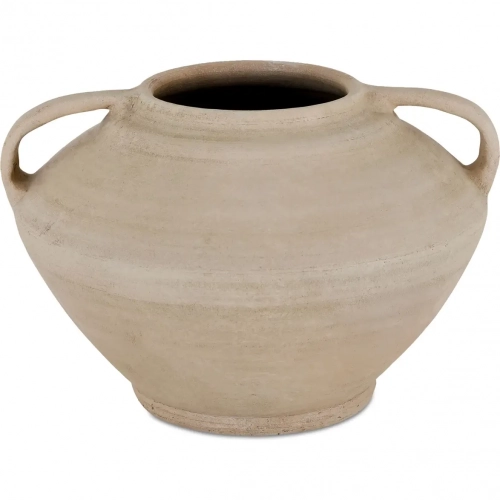 Terre Vase in Beige Terracotta