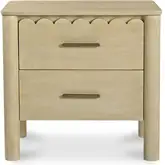Wiley Nightstand in Natural Finish Mango Wood