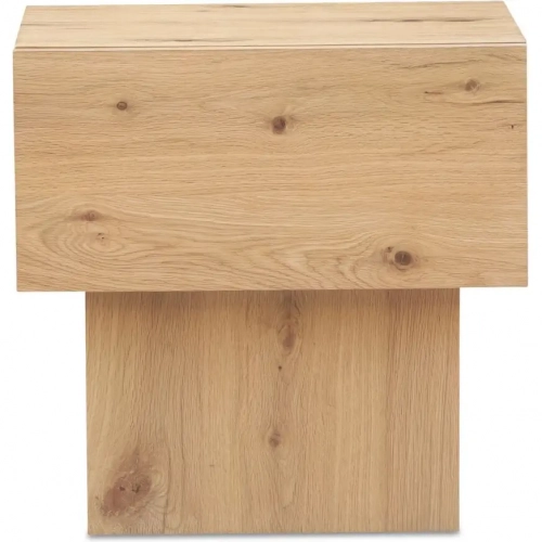Shawn Nightstand in Natural Oak Wood