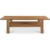 Workshop Coffee Table in Vintage Brown Sand Blasted Mango Wood