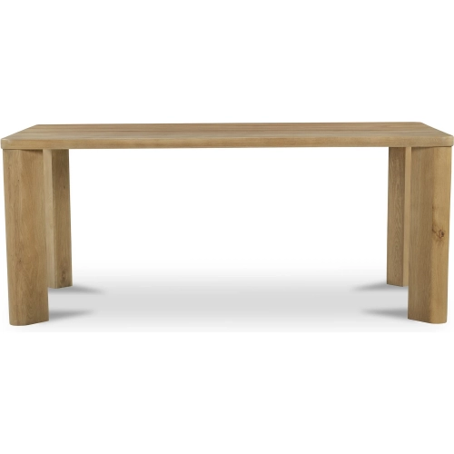 Segment 72" Dining Table in Heritage Brown Wood