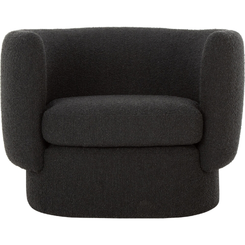 Koba Chair in Maya Black Fabric