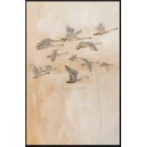 Unison Acrylic Paint On Canvas Framed Painting in Multicolor