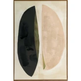 Sage Acrylic Paint On Canvas Framed Painting in Multicolor