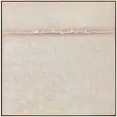 Prelude Framed Abstract Canvas Painting in Neutral Multicolor