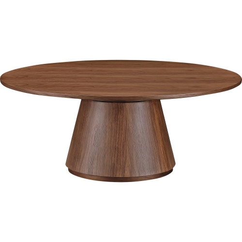 Otago Coffee Table in Gloss Walnut Veneer
