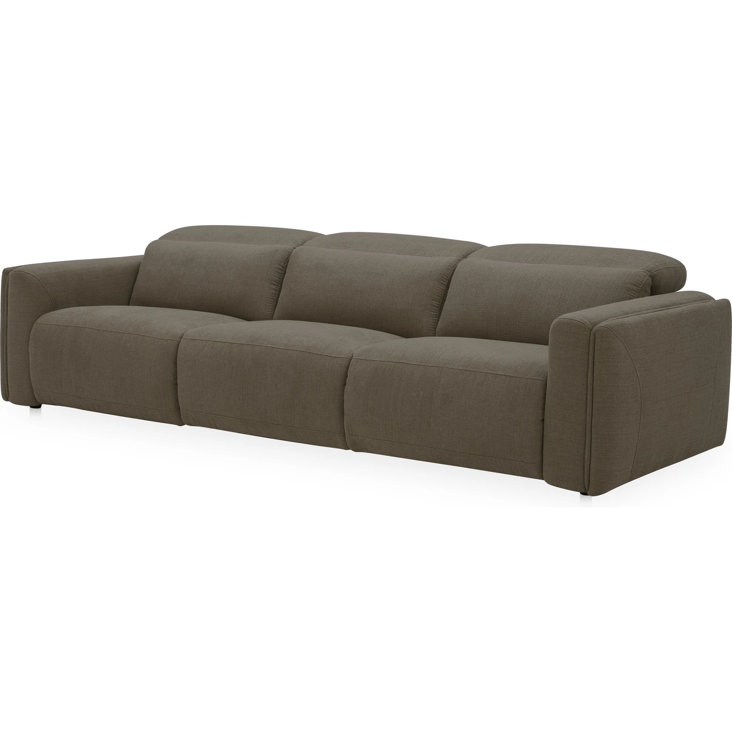 Moe's KQ-1047-39-0-USA Wilder Power Recline Sofa in Soft Taupe Fabric