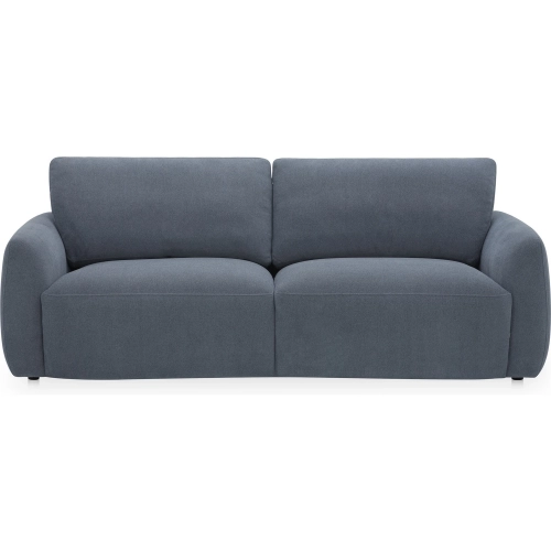 Callie 91" Sofa in Slate Blue Fabric