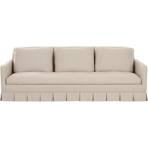 Pellicano Sofa in Beige Stripe Performance Fabric