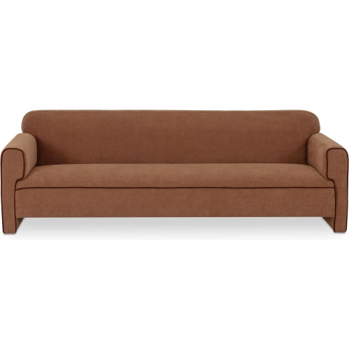 Leo Sofa in Light Brown Fabric