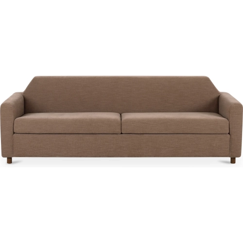 Finch Sofa in Soft Brown Fabric