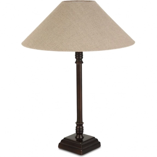 Mayfair Table in Lamp in Blackened Bronze Metal