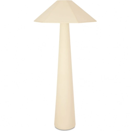 Gigi Floor Lamp in Cream Fabric