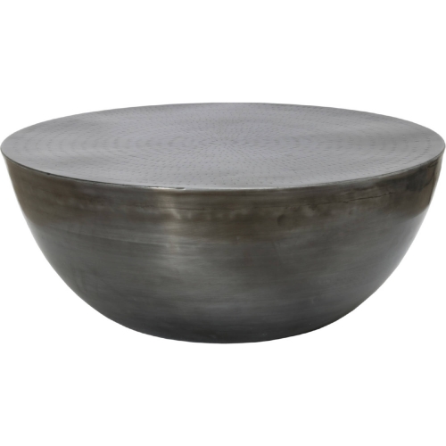 Conga Coffee Table in Antique Zinc Iron