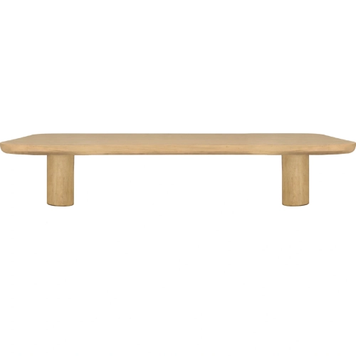 Anders 87" Dining Bench in Natural Finish Oak Wood