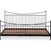 Monet Queen Bed in Black Iron