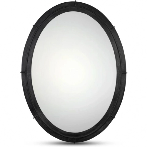 Antoni Large Mirror in Black Iron