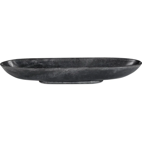 Venetia Decorative Tray in Selwara Black Marble