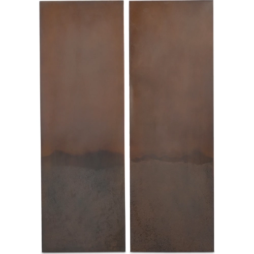 Smith Wall Decor Sculpture in Bronze Iron (Set of 2)