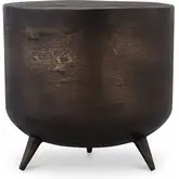 Kettel Accent Table in Bronze Aluminum
