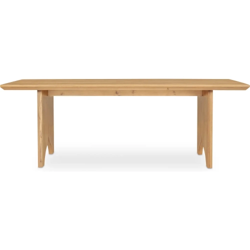 Lake 86" Dining Table in Natural Oak Wood
