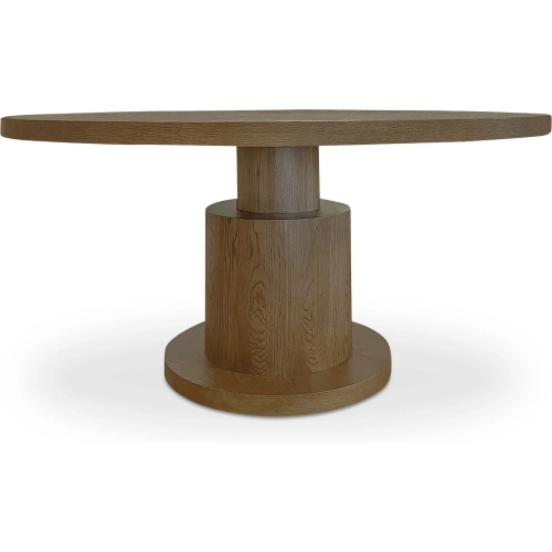 Clayton Dining Table in Brown Wood