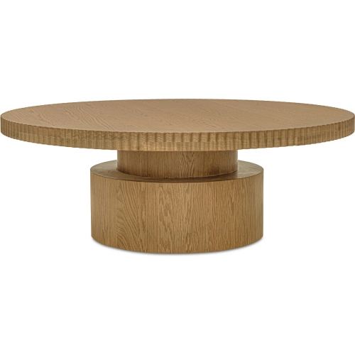Leigh Coffee Table in Brown Oak Wood