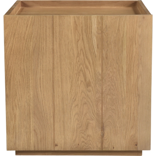 Plank Nightstand in Natural Oak