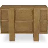 Henley Nightstand in Brown Finish Wood