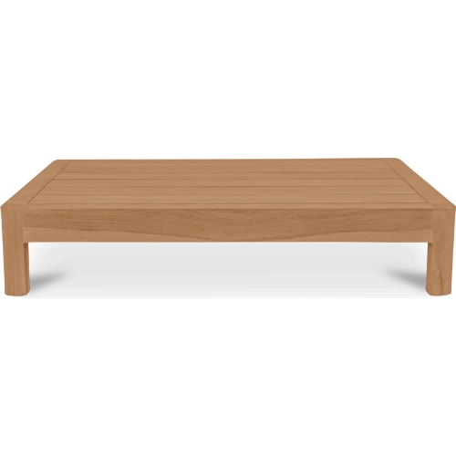 Enzo Outdoor Side Table in Natural Finish Teak Wood