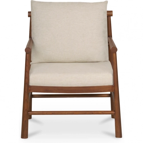 Mayne Accent Chair in Viena Coconut Milk Cream Fabric