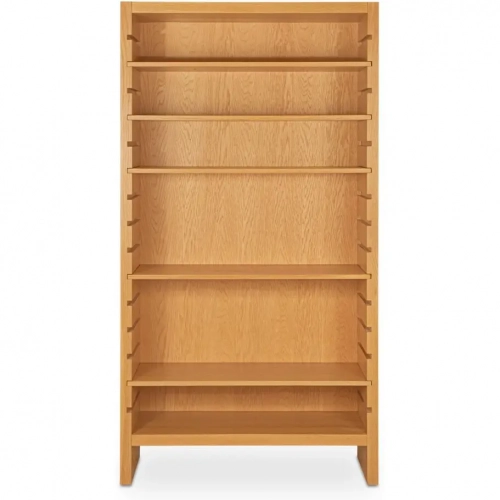 Henrik Bookcase in Natural Finish Oak