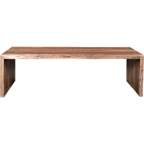 Tyrell Live Edge Coffee Table in Natural Stain Acacia Wood