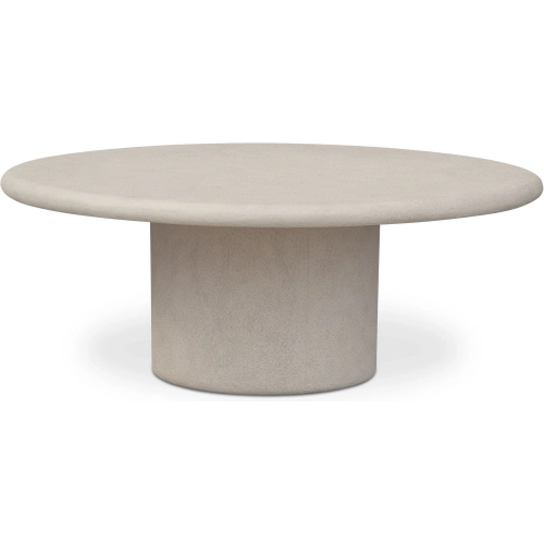 Frida Outdoor Dining Table in Cream Concrete