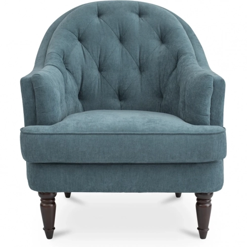 Pandora Accent Chair in Light Blue Performance Fabric