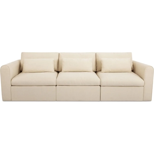 Swift Modular Sofa in Light Beige Fabric