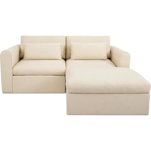 Swift Nook Modular Sectional Light Beige Fabric