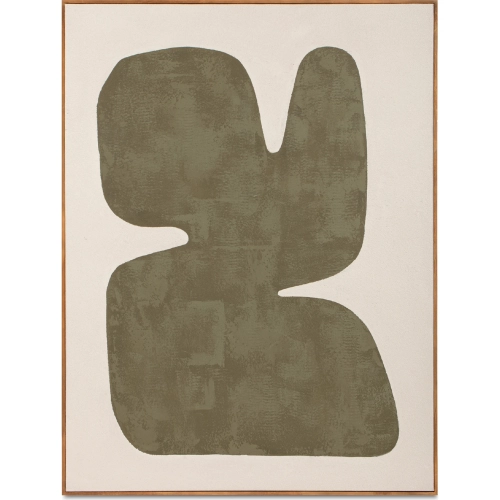 Soha Acrylic Paint On Canvas Framed Painting in Multicolor