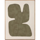 Soha Acrylic Paint On Canvas Framed Painting in Multicolor