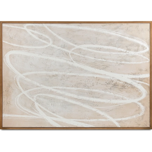 Ever Acrylic Paint On Canvas Framed Painting in Multicolor