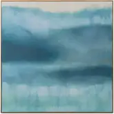 Neptune Framed Painting in Blue & Multicolor