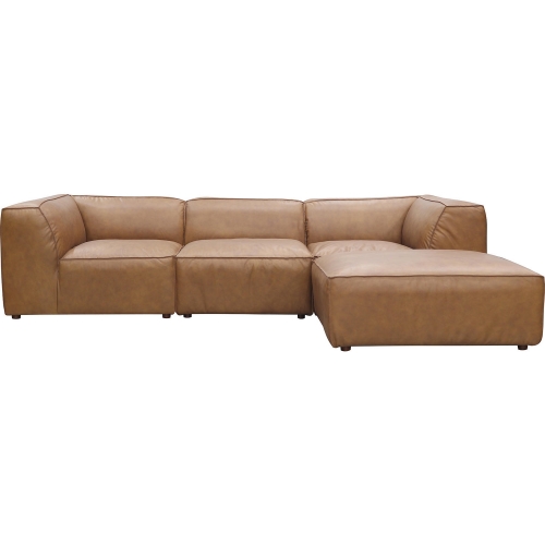 Form Lounge Modular Sectional Sofa in Sonoran Tan Leather
