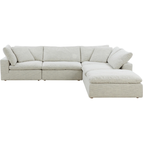 Clay Dream Modular Sectional Sofa in Coastside Sand Performance Fabric