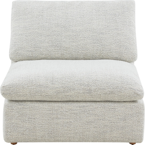 Terra Slipper Chair in Sand Performance Fabric