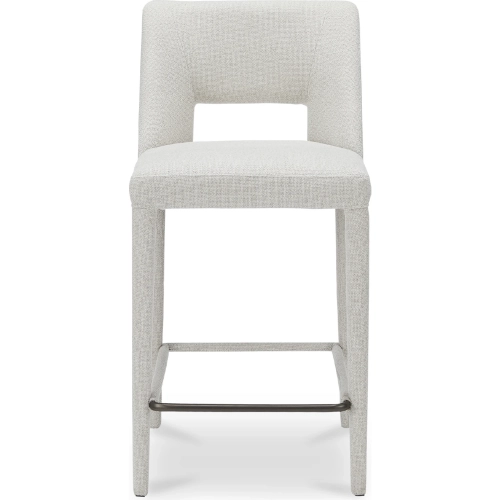 Joyce Counter Stool in Beige Fabric
