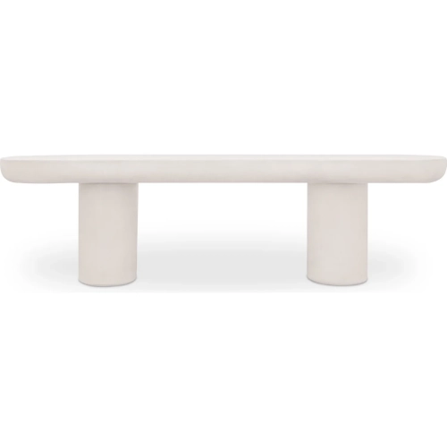 Rocca Bench in Cream Concrete