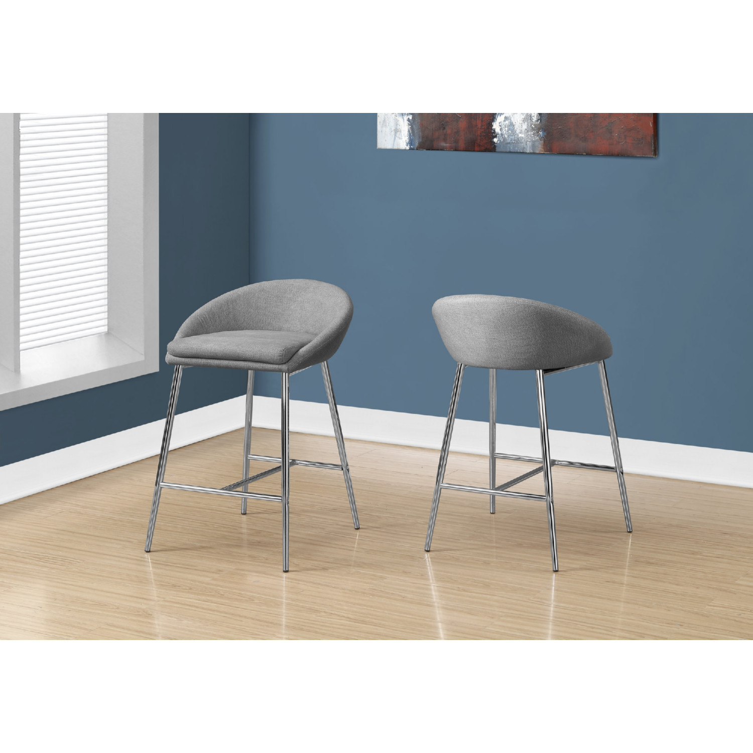 Monarch Specialties I 2246 Barstool - Thumbnail 5